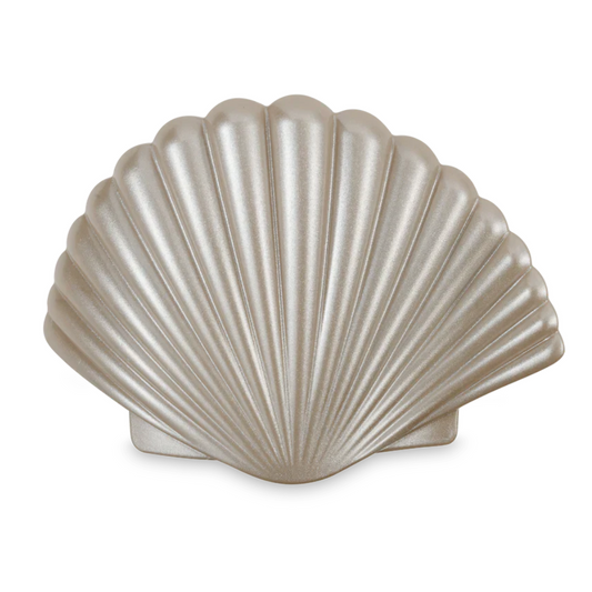 Shimmering Shell Large Flat Hair Clip