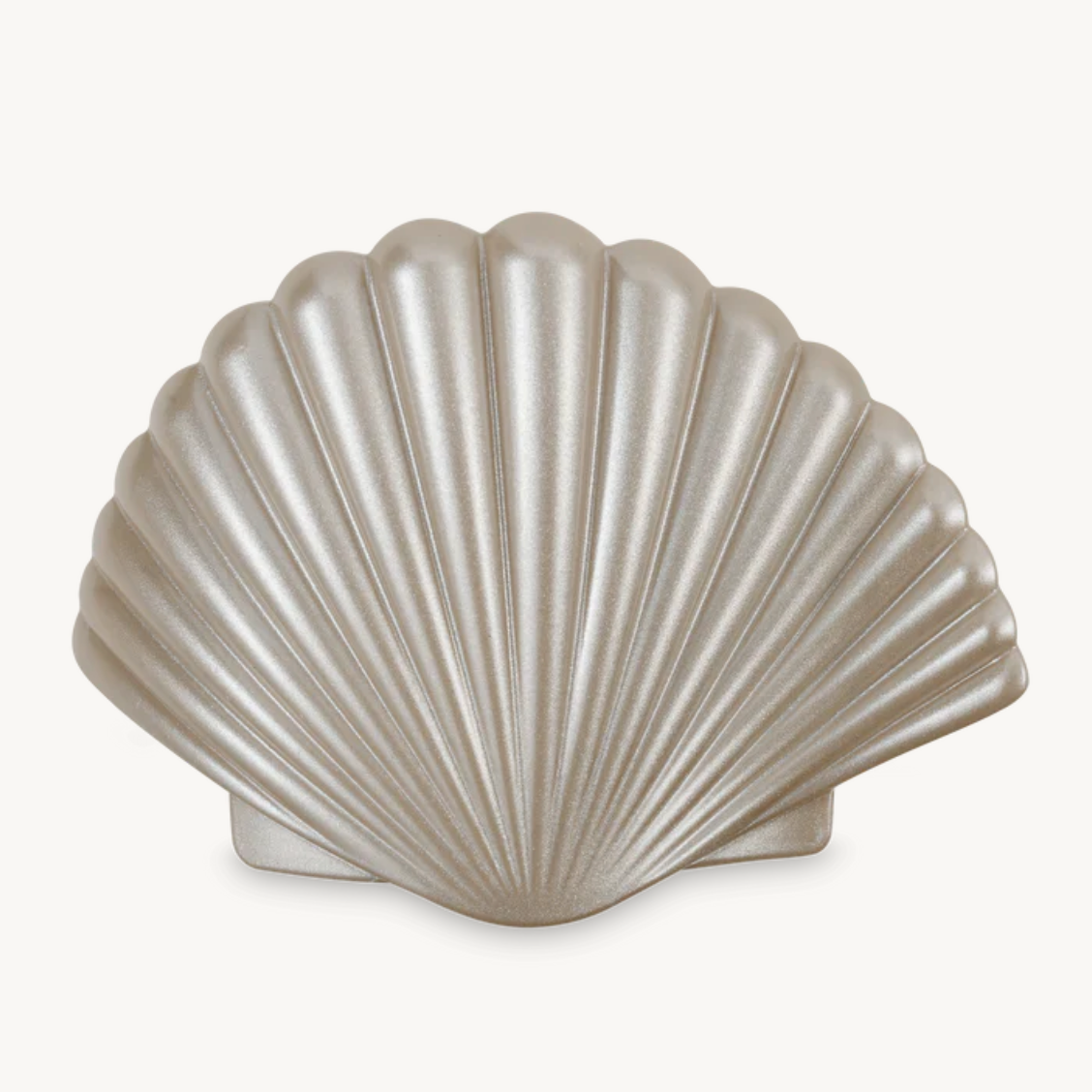 Shimmering Shell Medium Flat Hair Clip