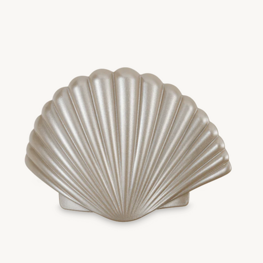 Shimmering Shell Small Flat Hair Clip