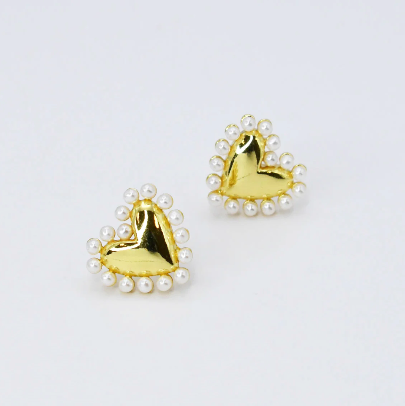 Cute Love Gold Earrings