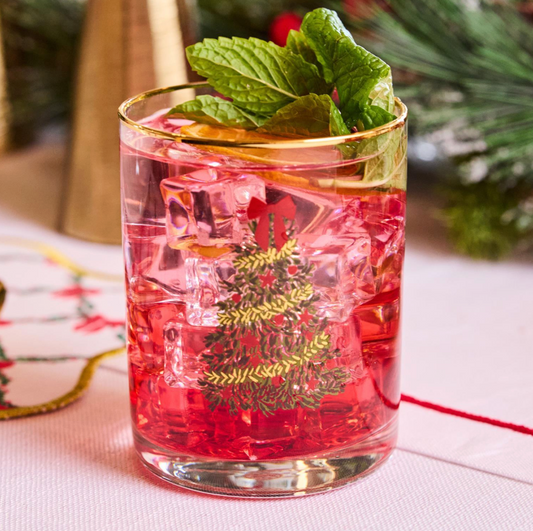 Glass Cocktail Traditional Tree