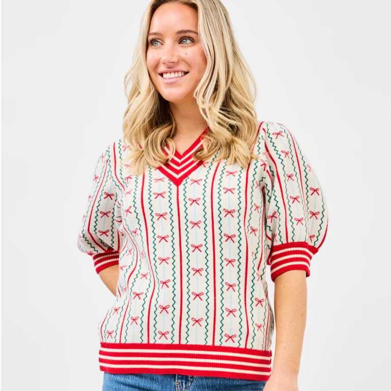 Faith Sweater | In A Bow Ivory