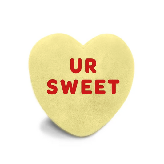 Sweethearts Yellow UR Sweet Convo Heart Warmies