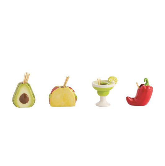 Fiesta Toothpick Holders