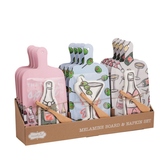 Celebration Melamine Bar Board Set