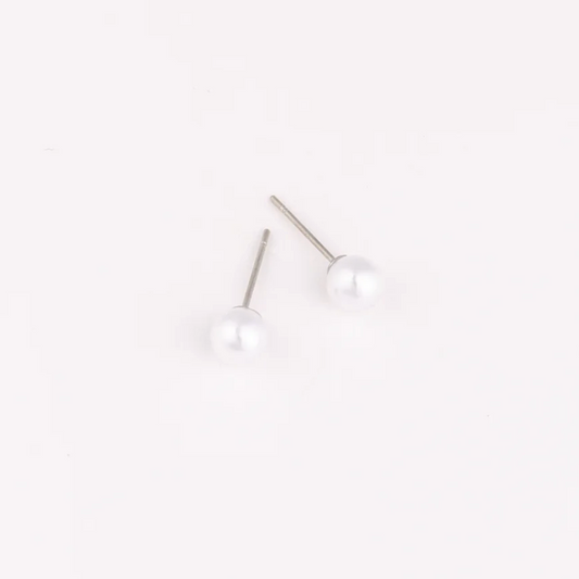 Hogan Earrings | Pearl | Medium
