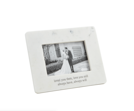 Loved You Then Marble Frame