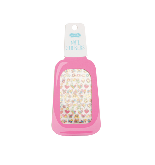 Pink Girl Nail Stickers