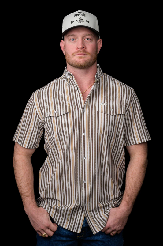 The Wyatt - Green Short Sleeve Snap | Ferrell