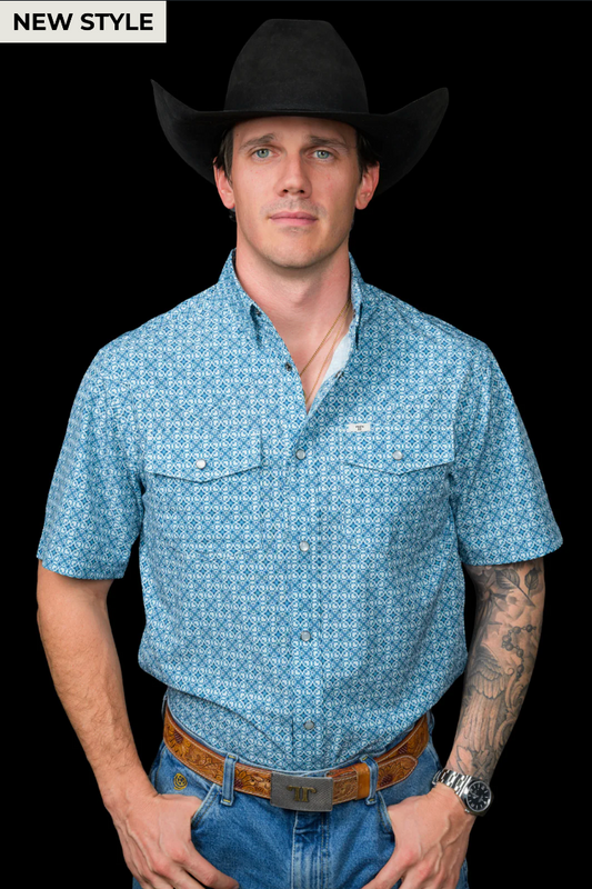 The Clint - Short Sleeve Pearl Snap Shirt