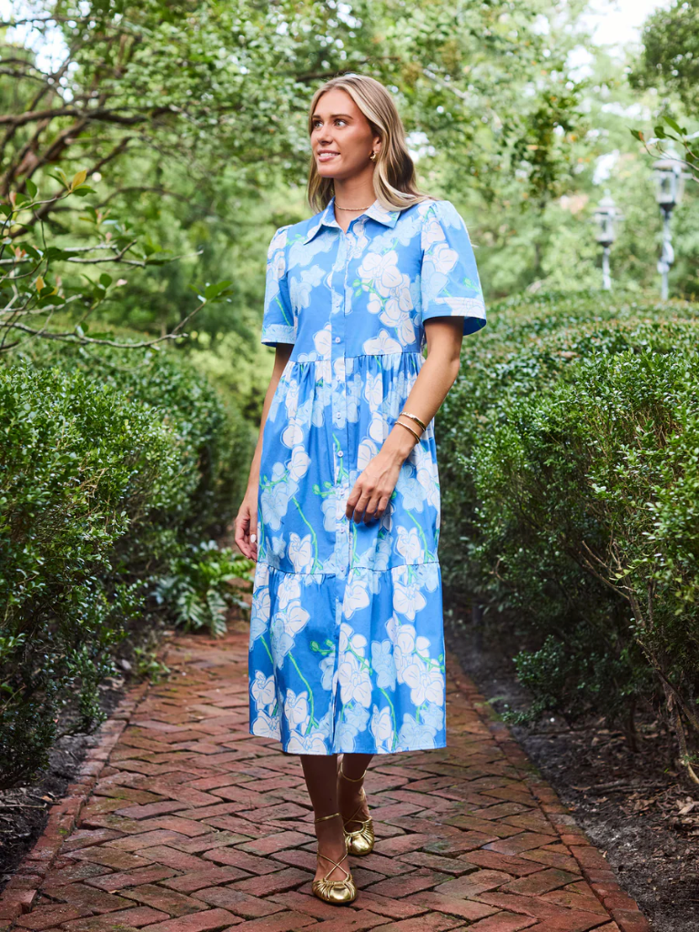 Jema Dress | Orchid Reverie Blue