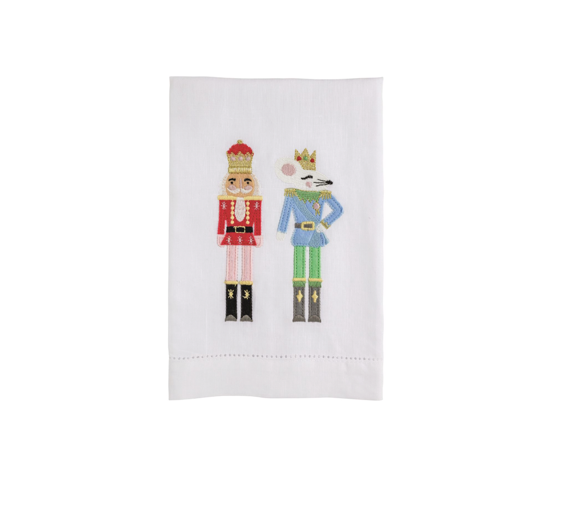 Nutcracker Embroidered Towel