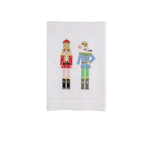 Nutcracker Embroidered Towel