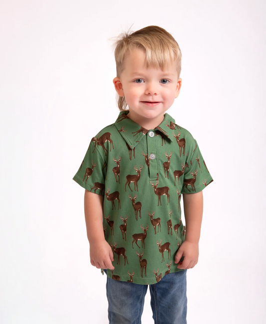 SS Polo Shirt | Deer