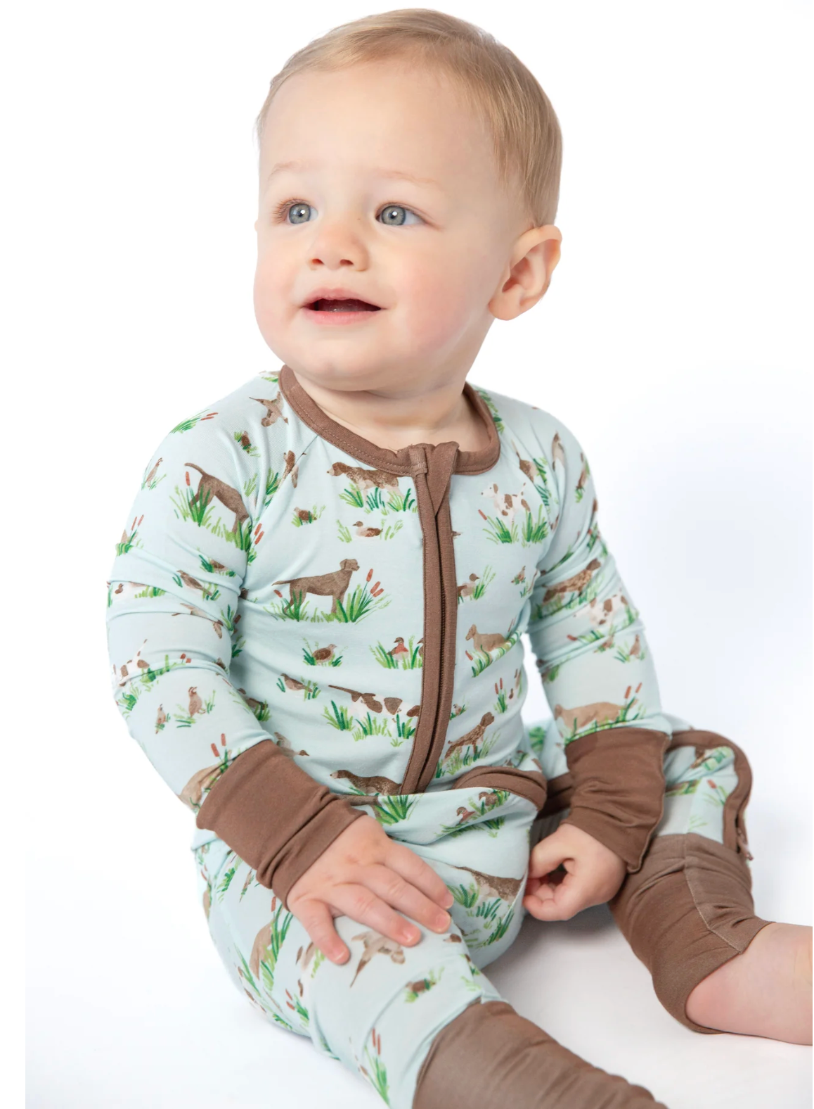 LS Zip PJs | Delta Dogs