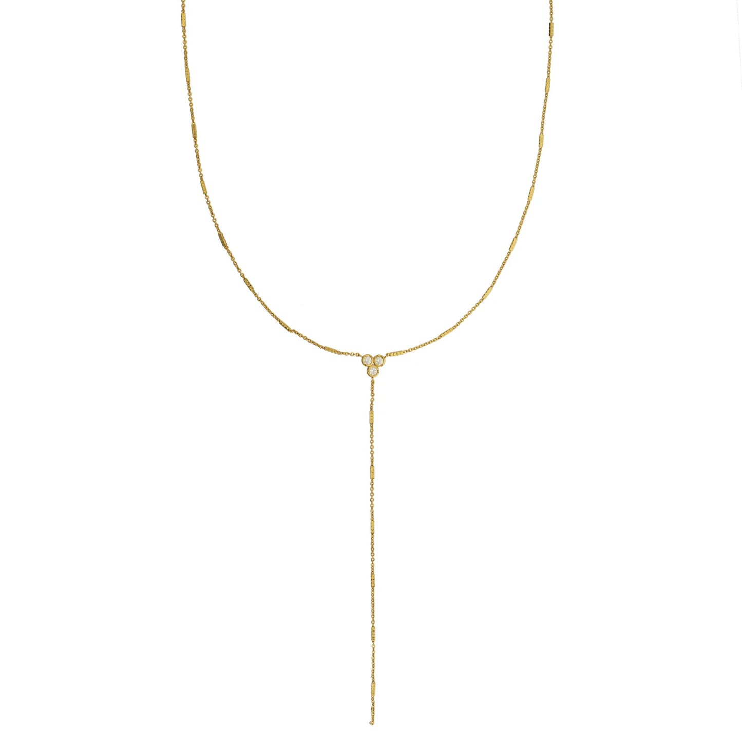 Shiny Lariat Necklace