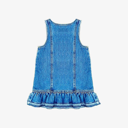 Mia Ruffle Denim Dress