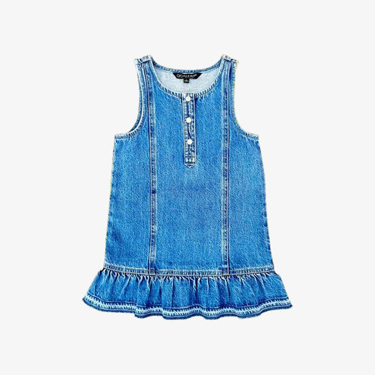 Mia Ruffle Denim Dress