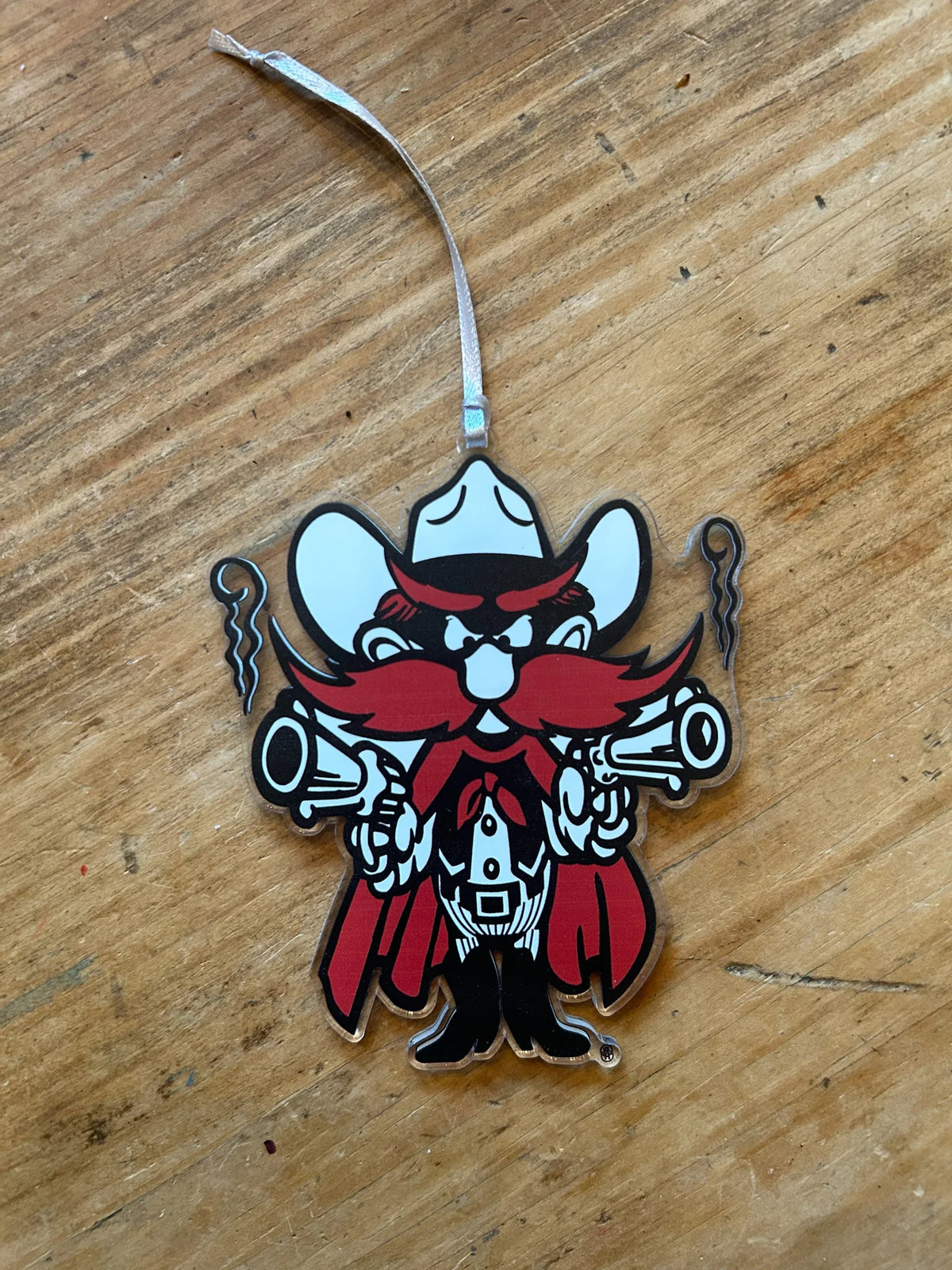 Texas Tech Mascot Acrylic Ornament