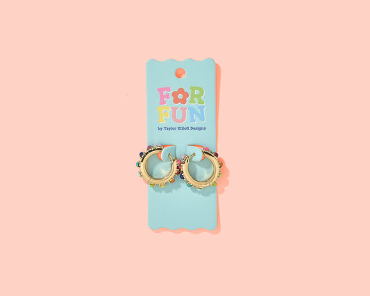 For Fun - Miley Huggie Earrings