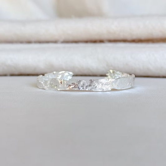 Plated Cuff - Silver | Thin