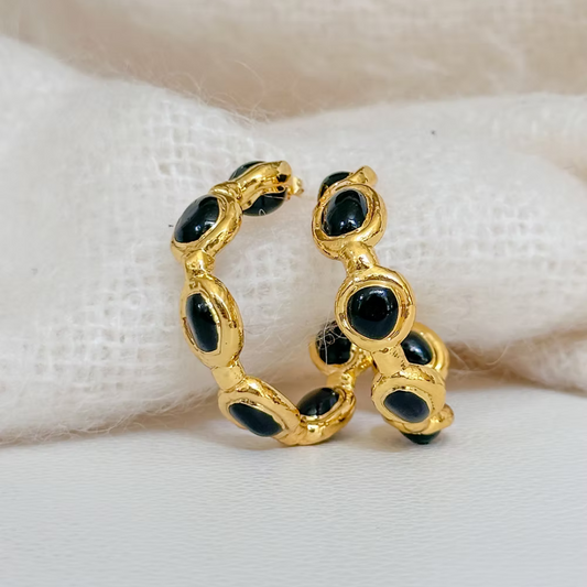 Paradise Hoops | Black