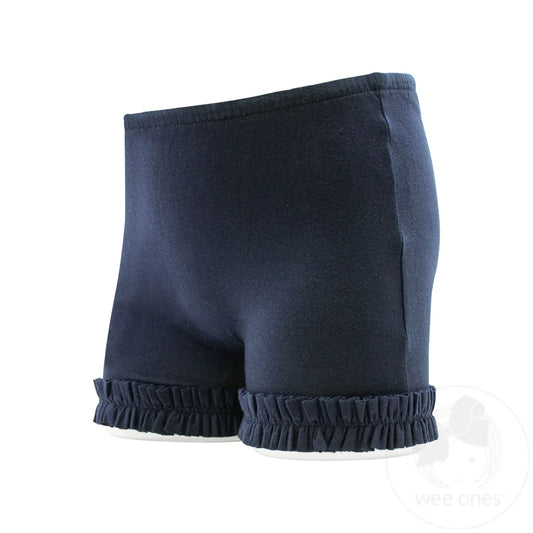 Ruffle WundershortsTM in Navy