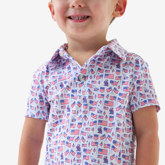 Youth Performance Polo | Old Glory