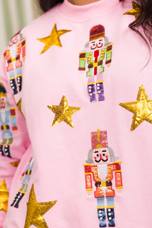 BC Pink Nutcracker Sweatshirt