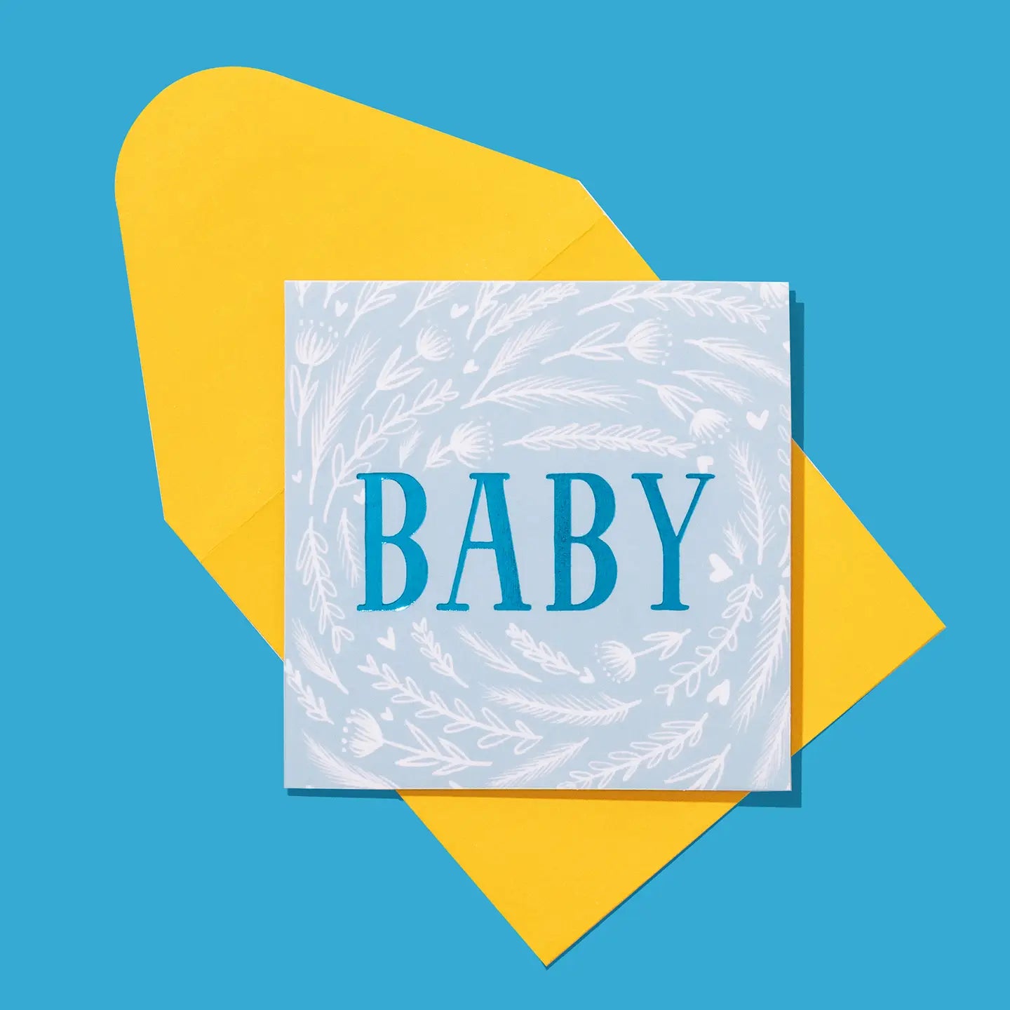 Gift Enclosure Card - "Baby" - Blue