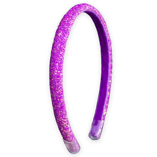 Glitter Headband - Thin | Purple