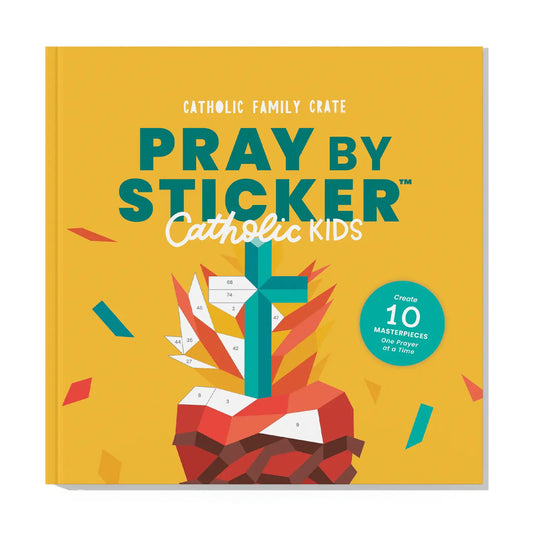 Pray By Sticker: Paint-By-Number Sticker Book