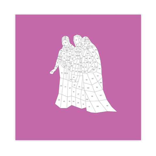 Pray By Sticker: Story of the Cross Sticker Book