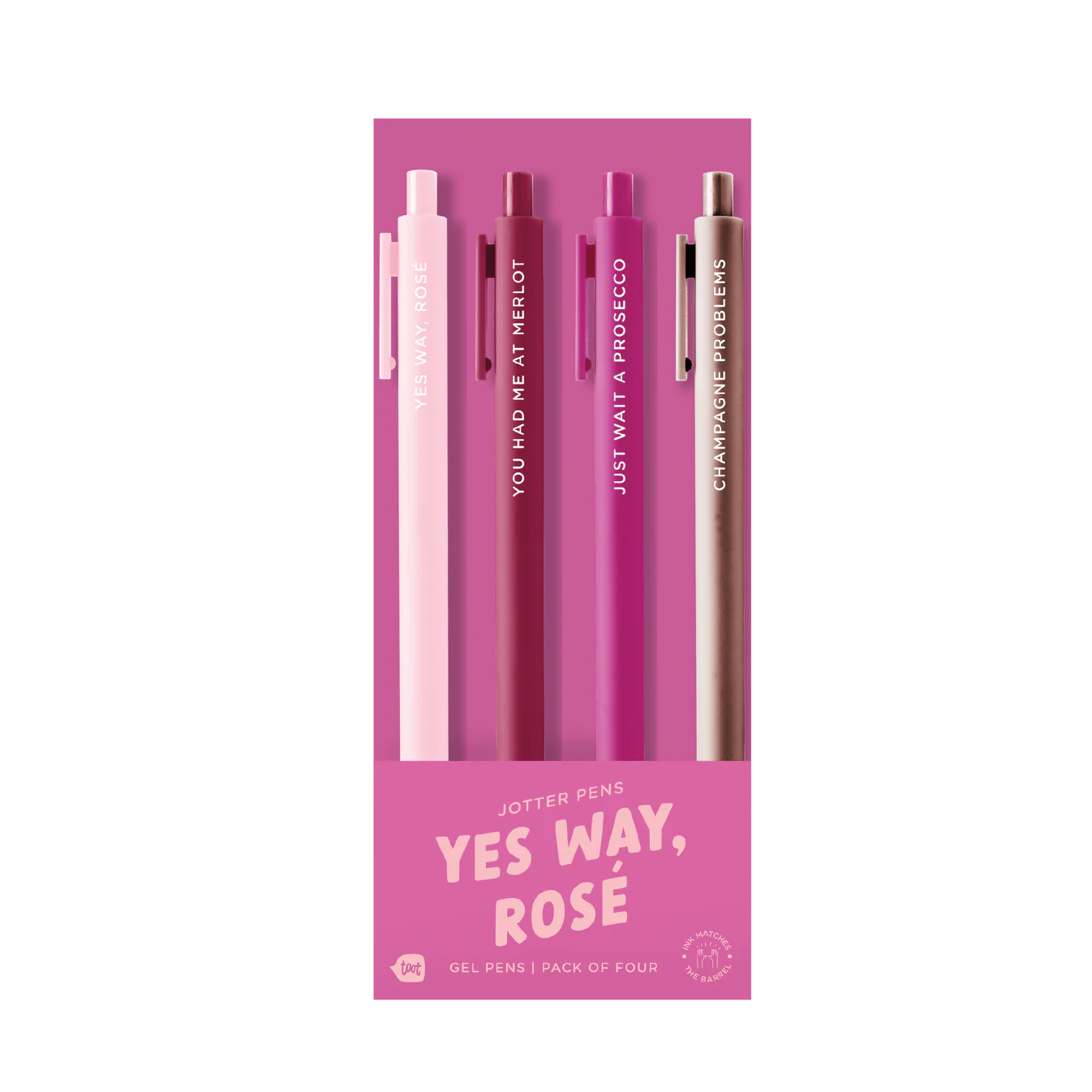 Yes Way Rosé Jotter Set