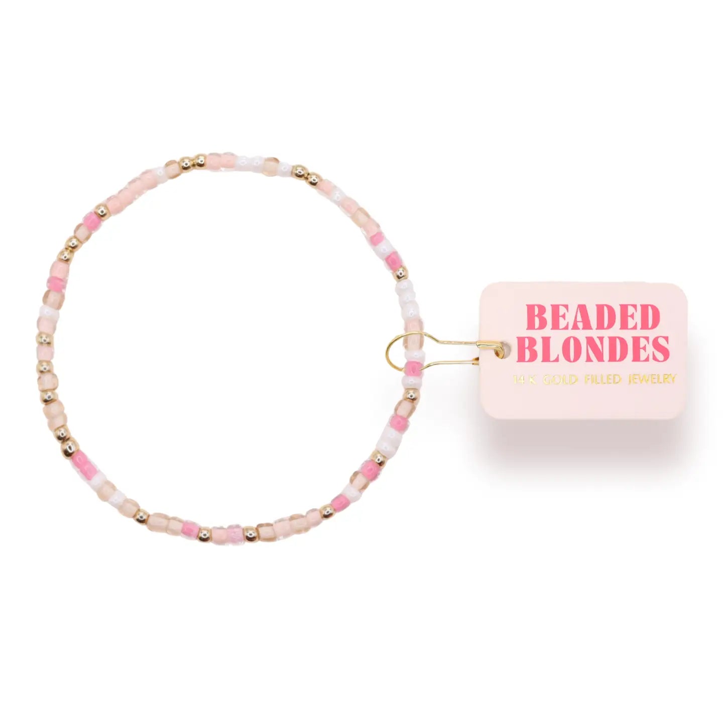 Pink Harvest Sprinkle Bracelet