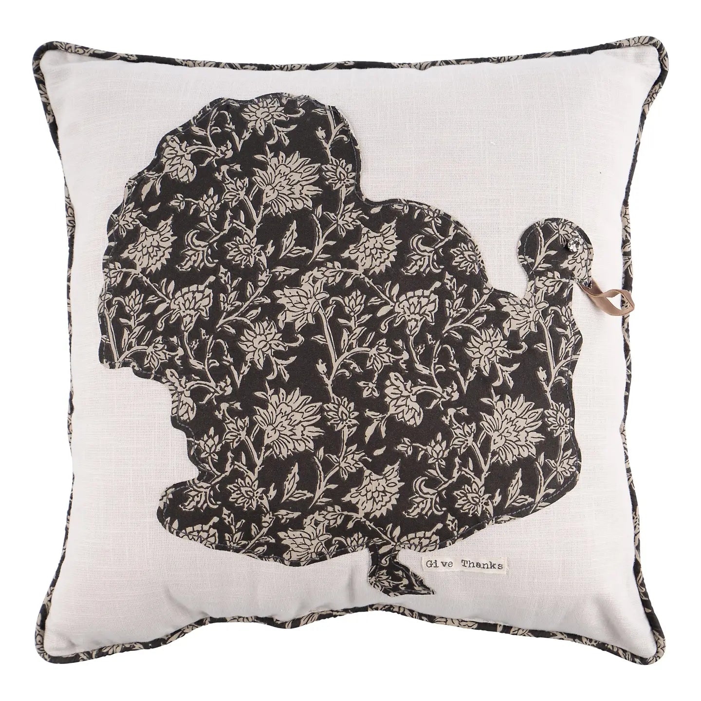 Turkey Silhouette Pillow