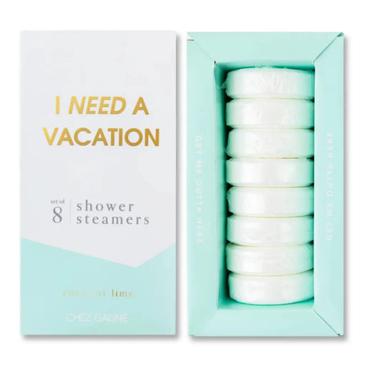 I Need A Vacation Shower Shower Steamers - Coconut Lime