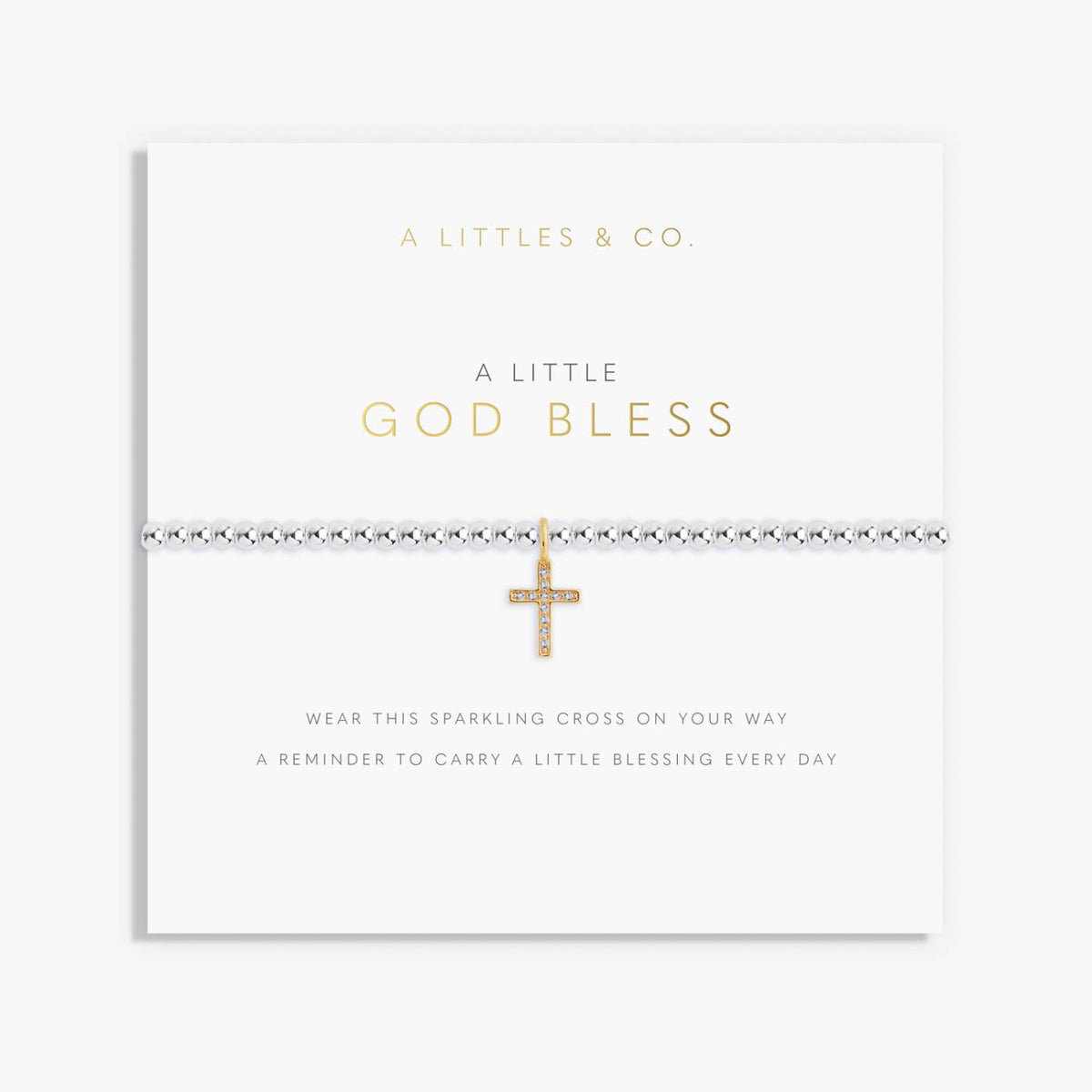 A Little 'God Bless' Bracelet