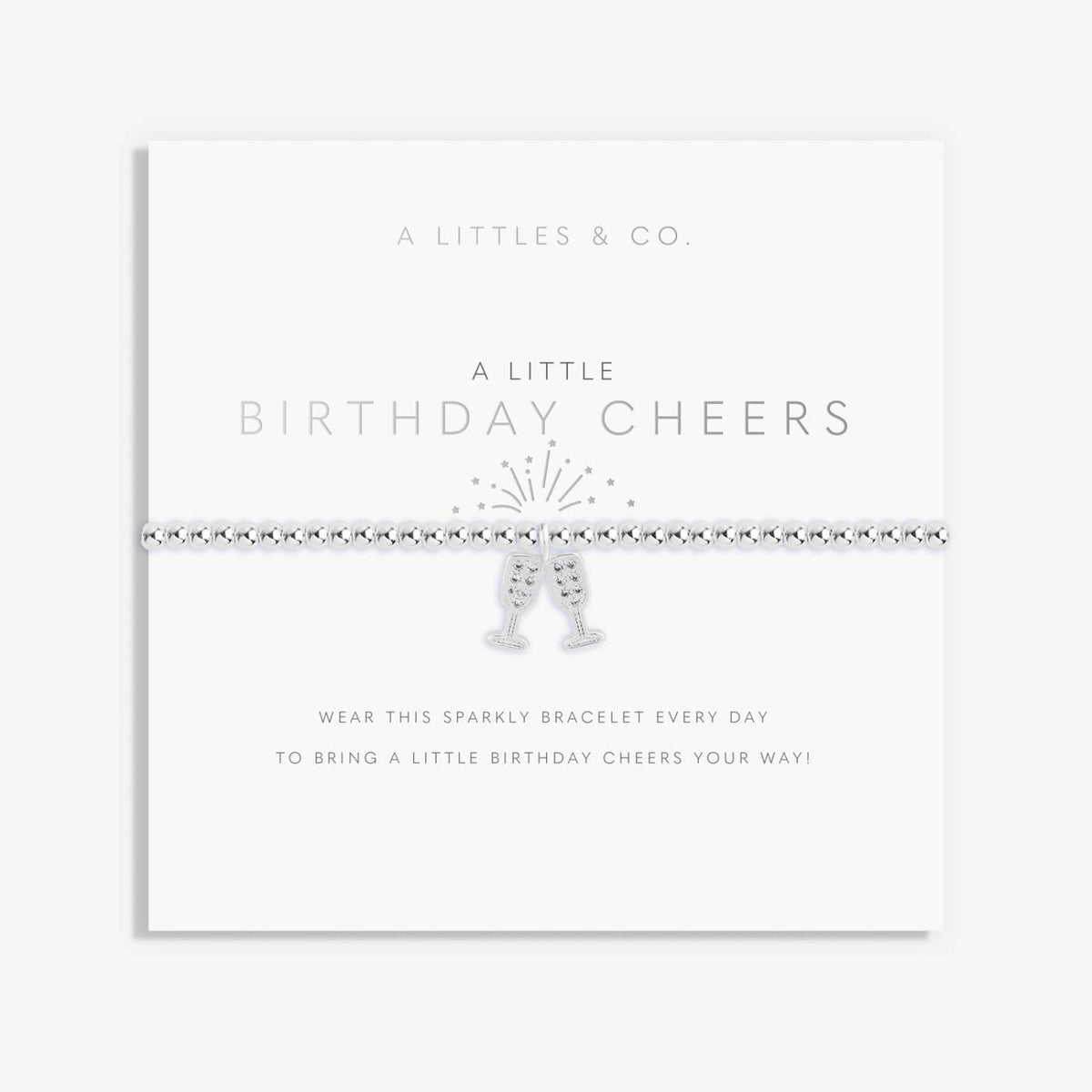 A Little 'Birthday Cheers' Bracelet