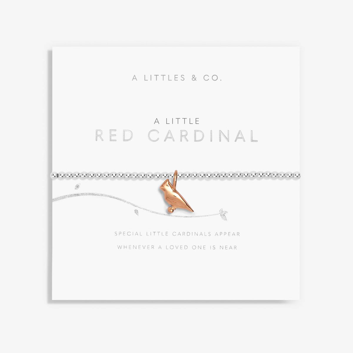 A Little 'Red Cardinal' Bracelet