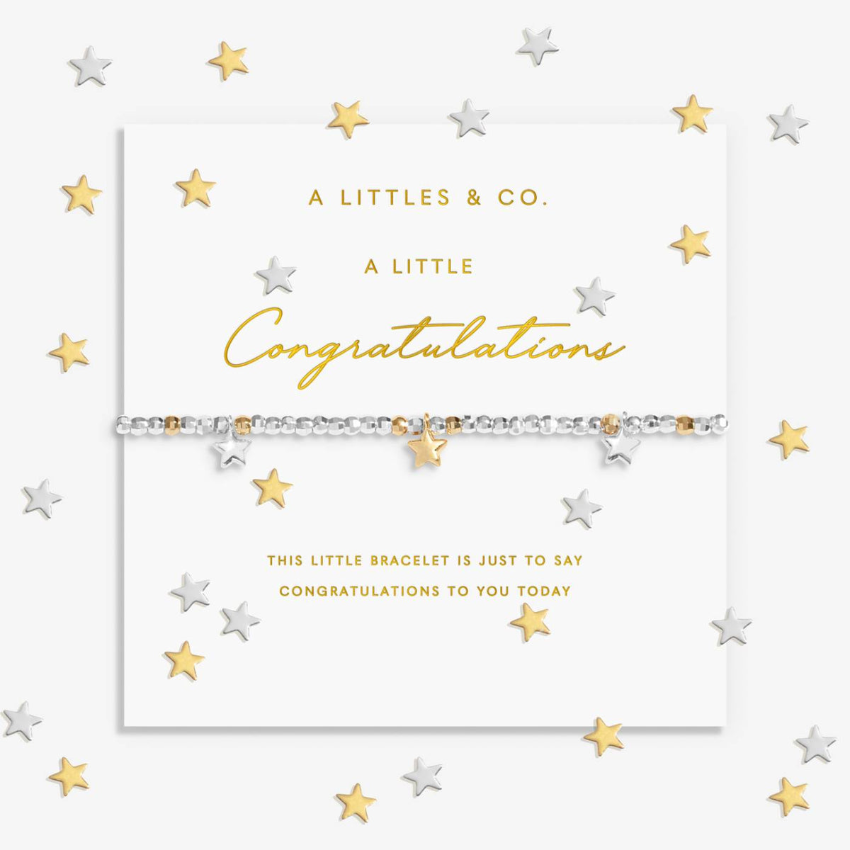Sparkle Confetti A Little 'Congratulations' Bracelet
