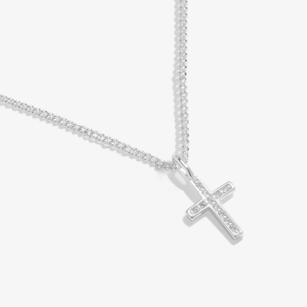 Kids' A Little 'First Holy Communion Necklace In Silver Plating