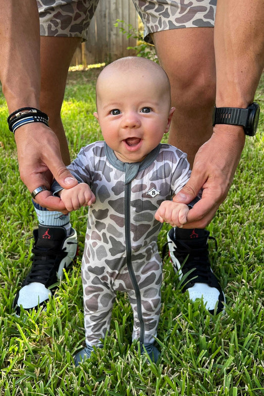 Baby Zip Up | Classic Deer Camo