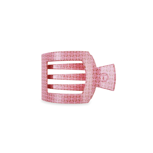 Berry Cozy Small Flat Square Hair Clip