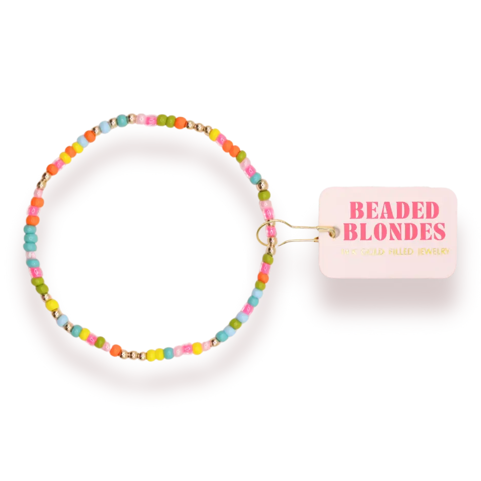 Rainbow Sprinkle Bracelet (Kids Size)