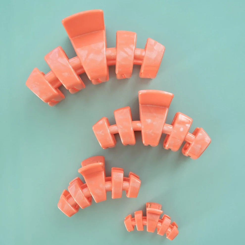 Classic Dreamsicle Claw Clip