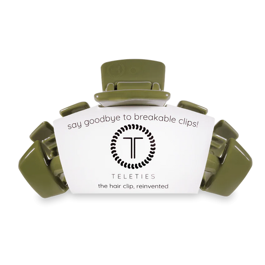 Olive Large Hair Clip