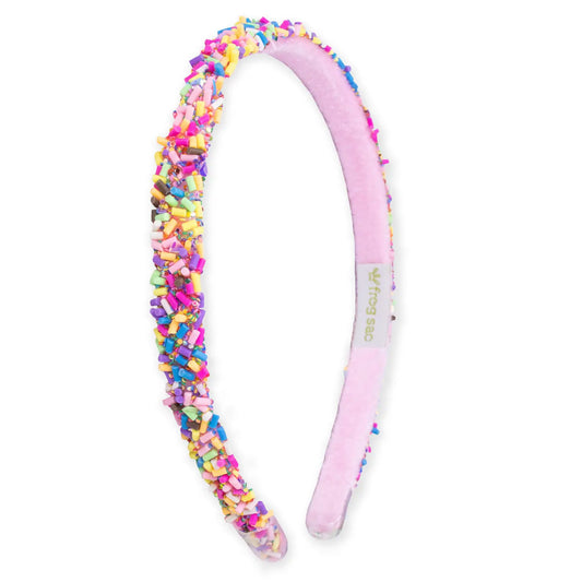 Thin Sprinkle Headband | Rainbow