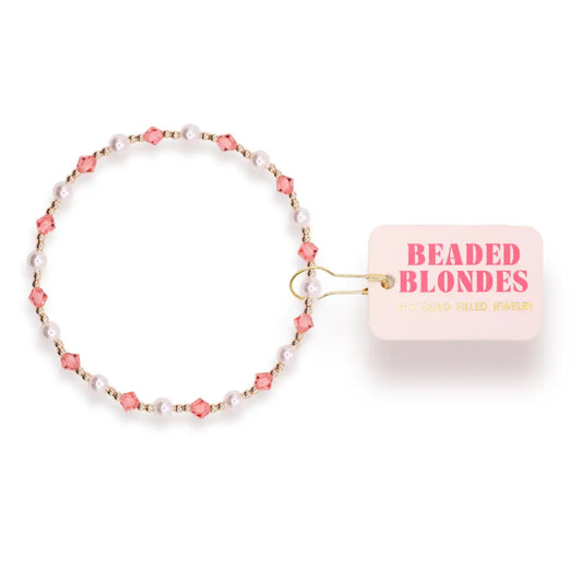 Pink Pearl June Bracelet