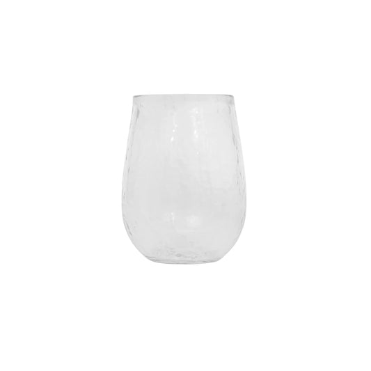 Recycled Glass Stemless Wine Glass